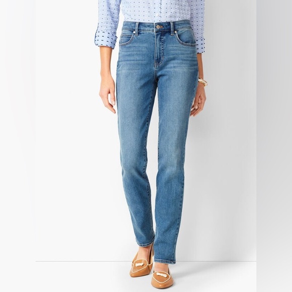 Talbots Denim - Talbots 10 straight leg jeans high rise women’s pants denim